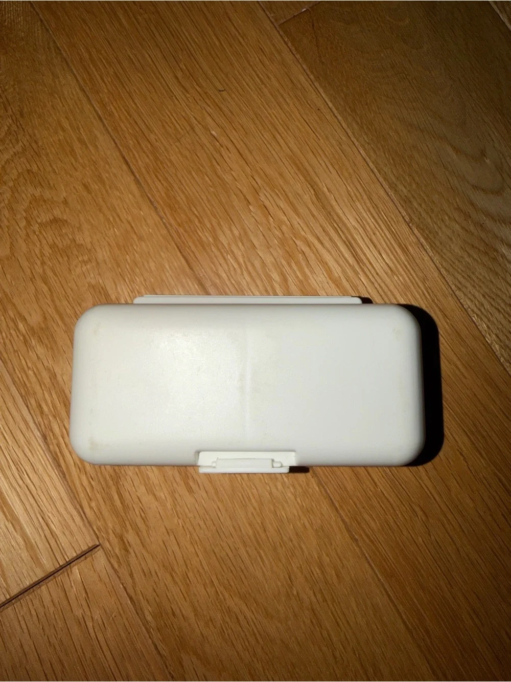 White Portable Medicine Case